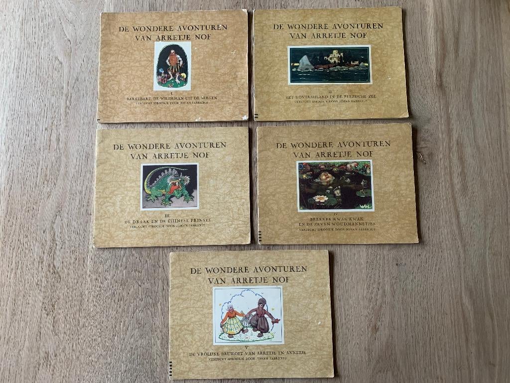 Arretje Nof / De complete serie "De wondere avonturen van", Ophalen of Verzenden, Gelezen