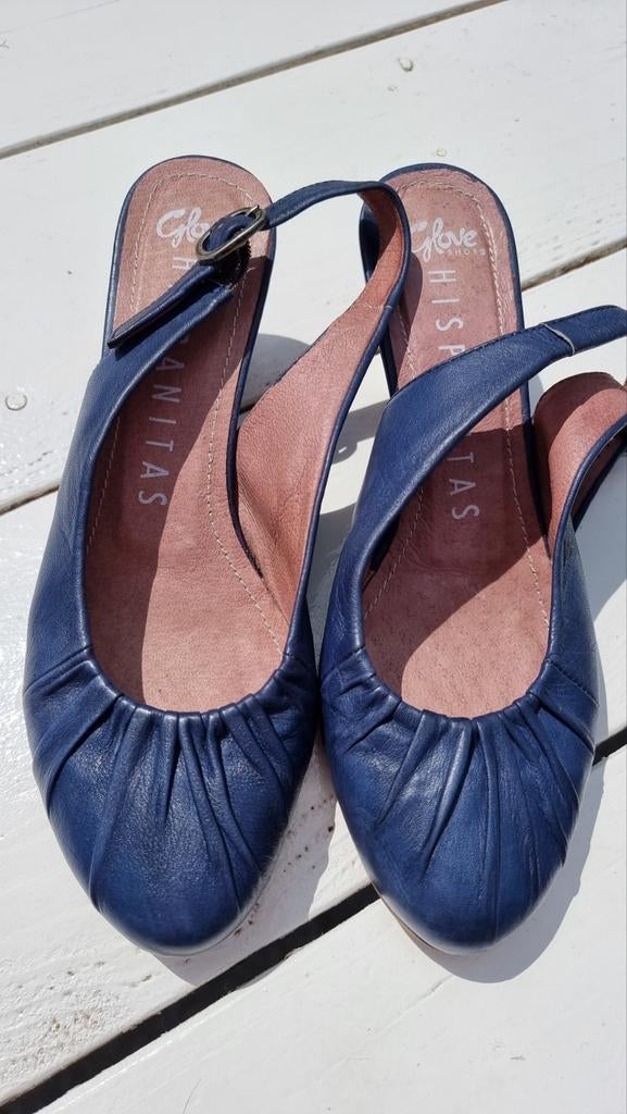 NIEUW Pump (Hispanitas) - Maat 39 - INFO ZIE ADVERTENTIE, Ophalen of Verzenden, Nieuw, Blauw