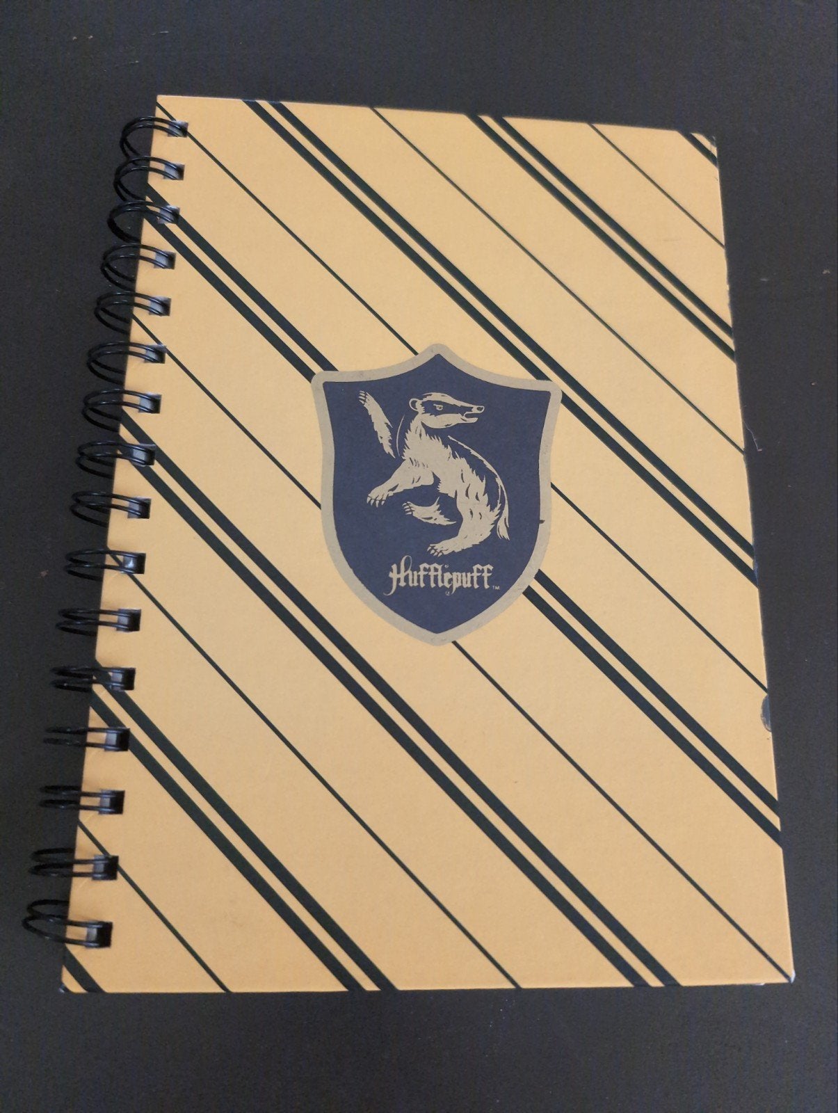 Harry Potter Hufflepuff notitieboek, Ophalen of Verzenden, Actiefiguurtje
