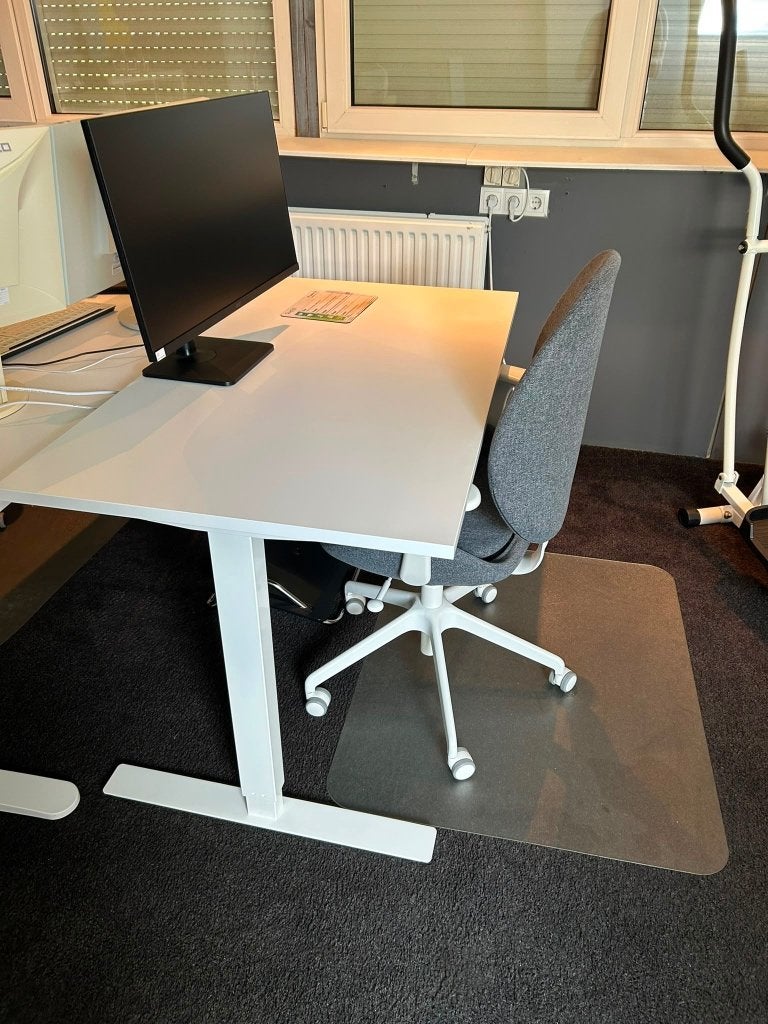 Bureau zeer goede staat (zit sta manueel), Ophalen, Gebruikt, Hout, IKEA