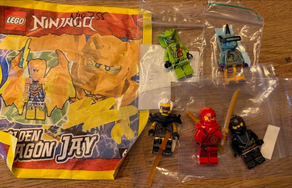 Lego Ninjago njo0855 njo0821 njo0811 njo0051 njo0578 njo0493, Kinderen en Baby's, Speelgoed | Duplo en Lego, Inclusief minifiguren