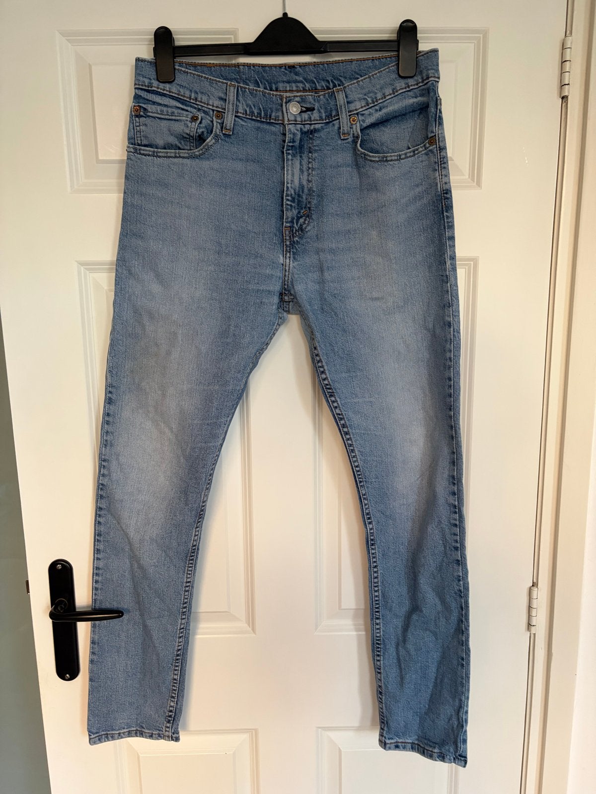 Levi's 512 lichtblauwe jeans - W33 L32, Ophalen of Verzenden, Gedragen, Blauw, W33 - W34 (confectie 48/50)