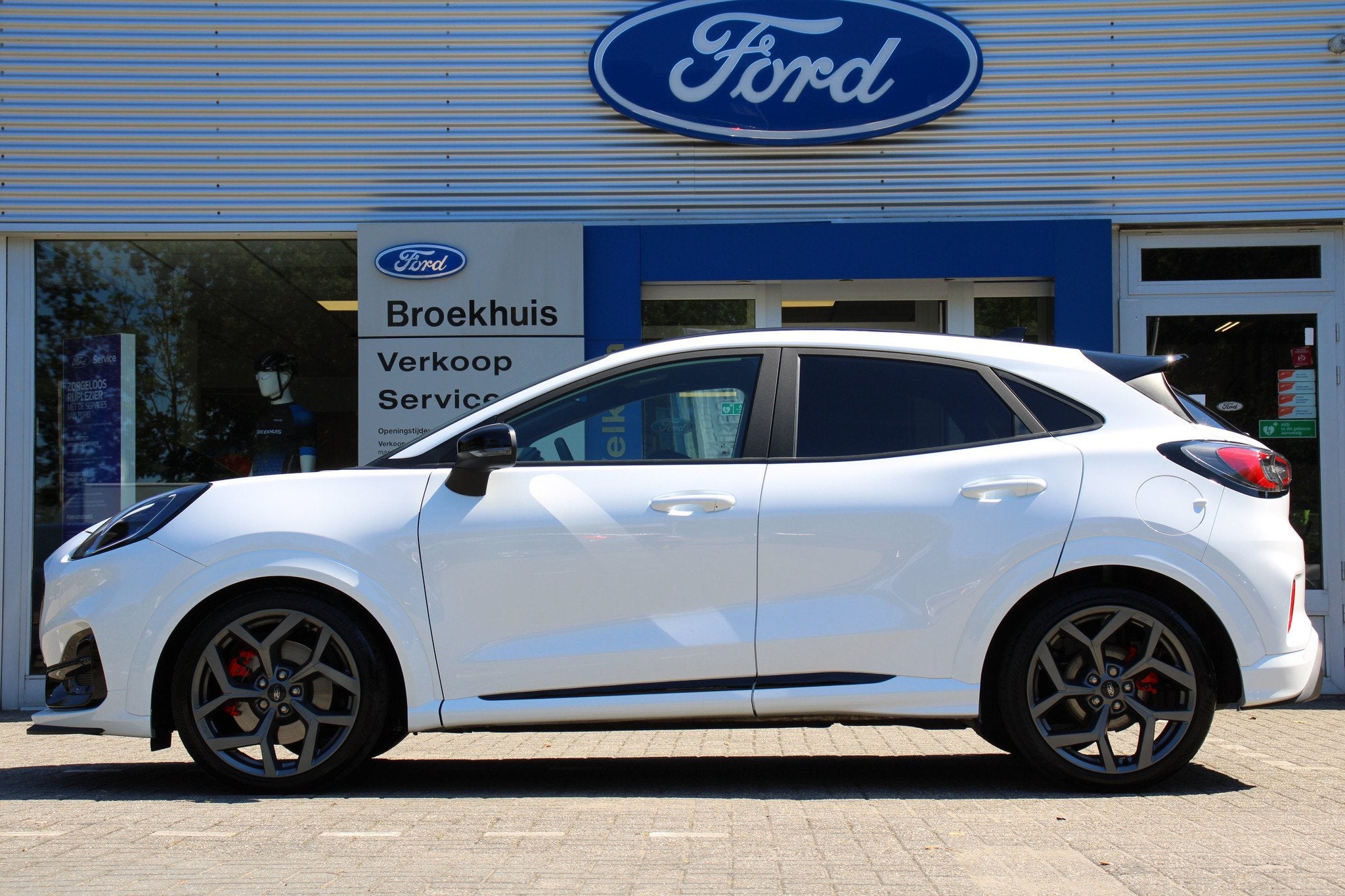 Ford Puma 1.5EB 200pk ST-X, Auto's, Keurmerk '100% Onderhouden', 15 km/l, Wit, Bedrijf