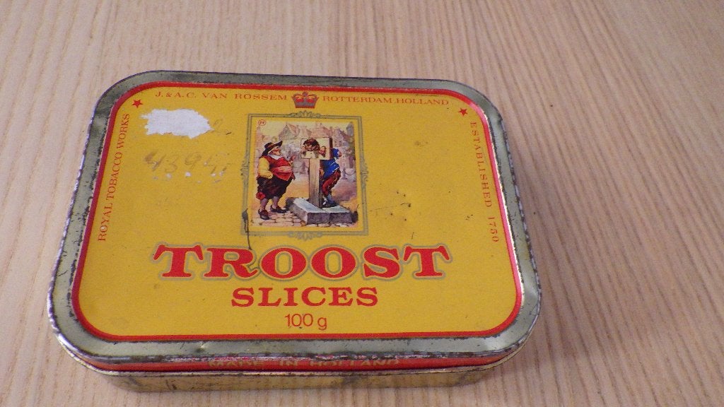 2 mooie retro doosjes voor rookartikelen, Verzamelen, Ophalen of Verzenden, Overige typen