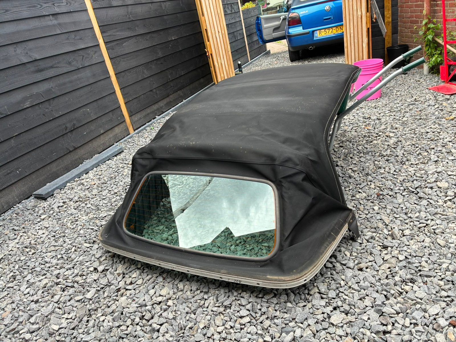 Cabrio dak voor de vw golf cabrio mk3 / mk3.5, Auto-onderdelen, Interieur en Bekleding, Ophalen, Gebruikt