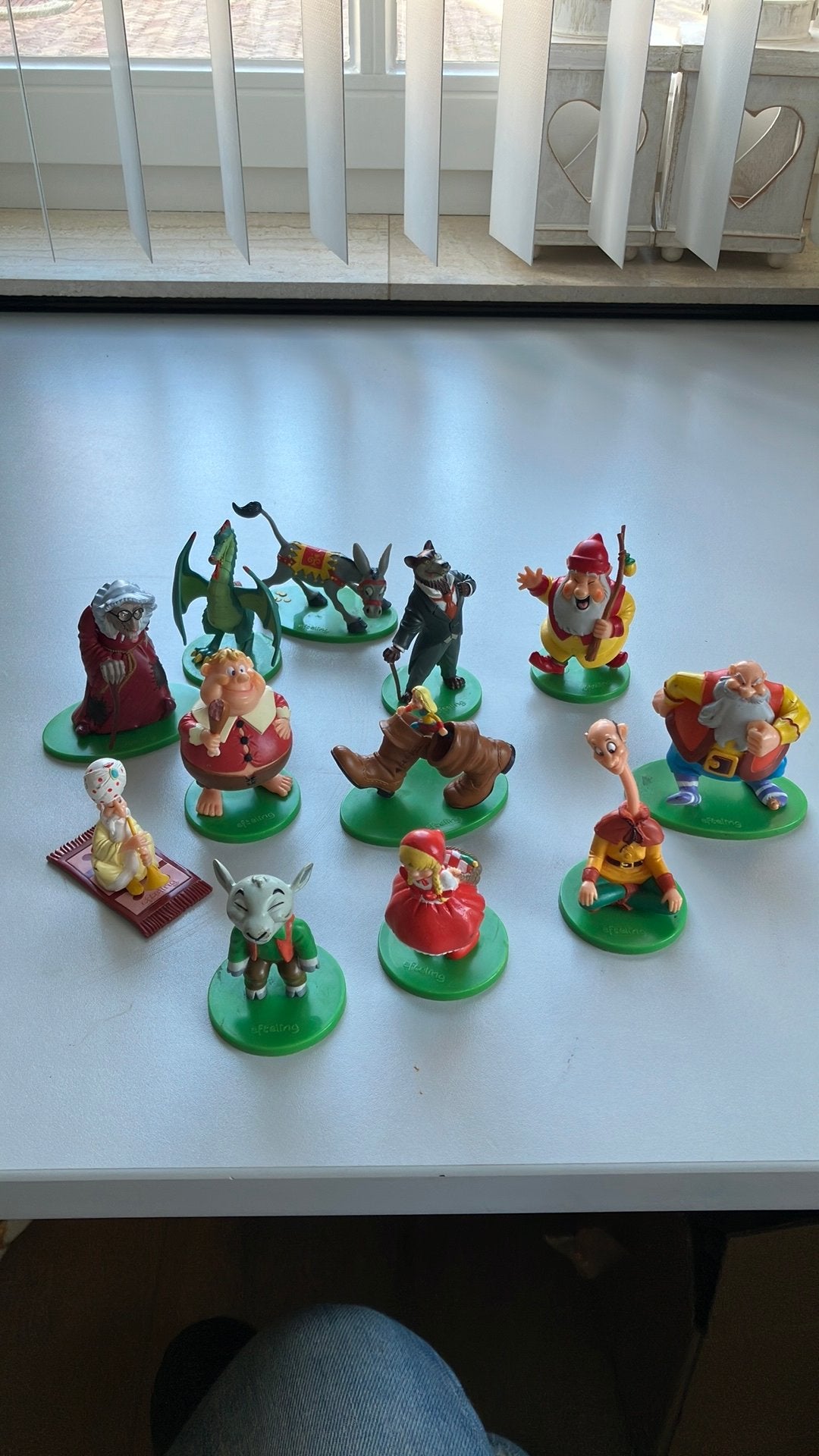 Efteling sprookjes figuren, Ophalen of Verzenden, Gebruikt, Beeldje of Poppetje