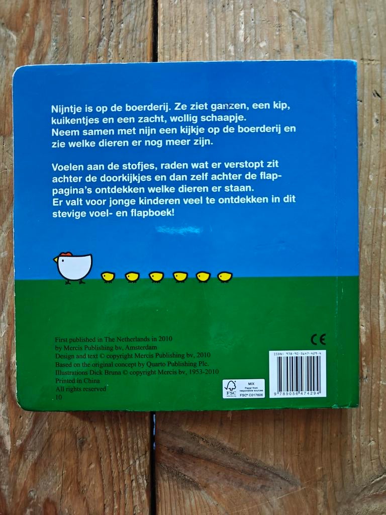 Nijntje op de boerderij.   Voelboek., Ophalen of Verzenden