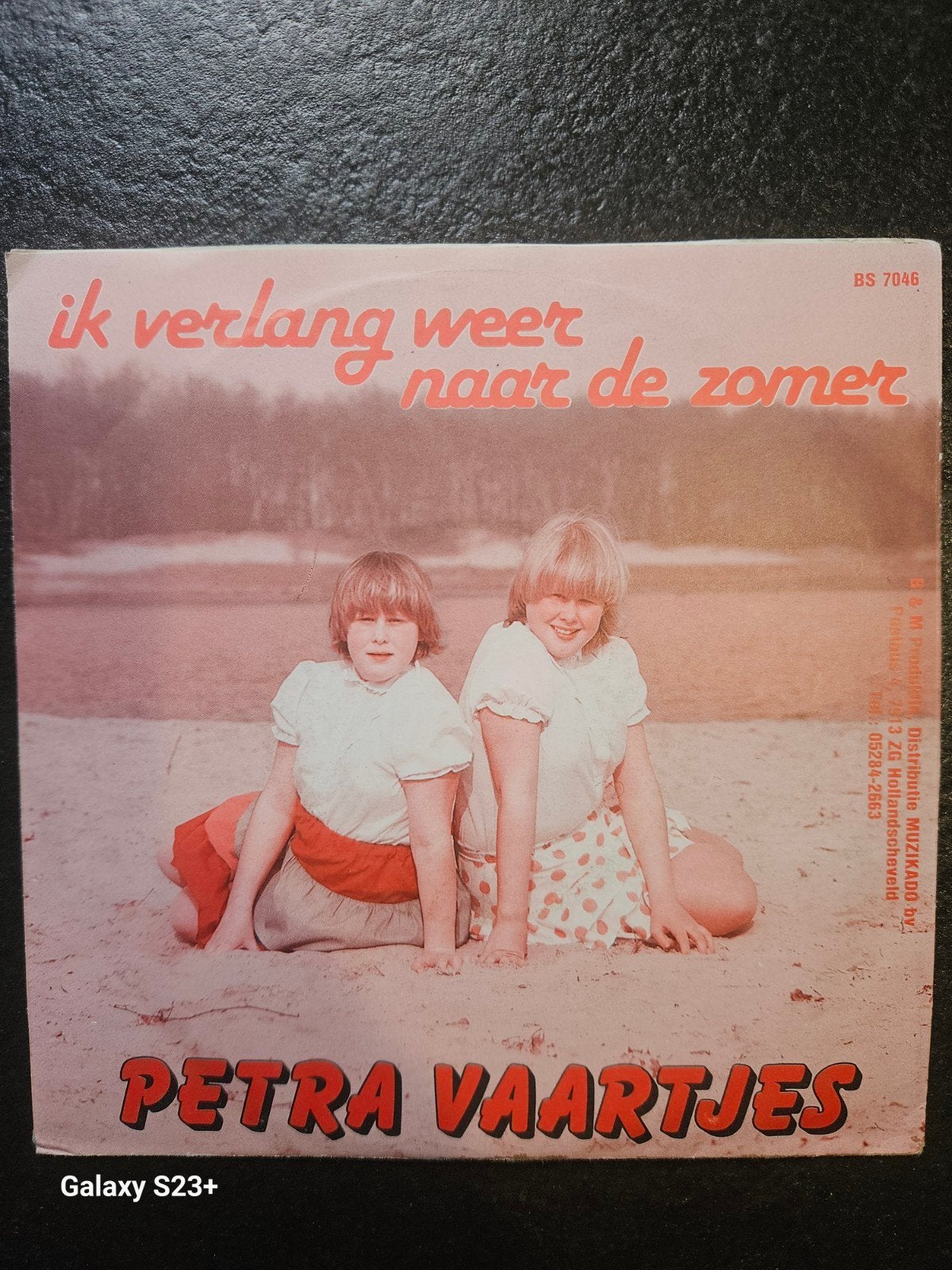 Petra Vaartjes - Ik verlang weer naar de zomer (Single), 7 inch, Ophalen of Verzenden, Zo goed als nieuw, EP