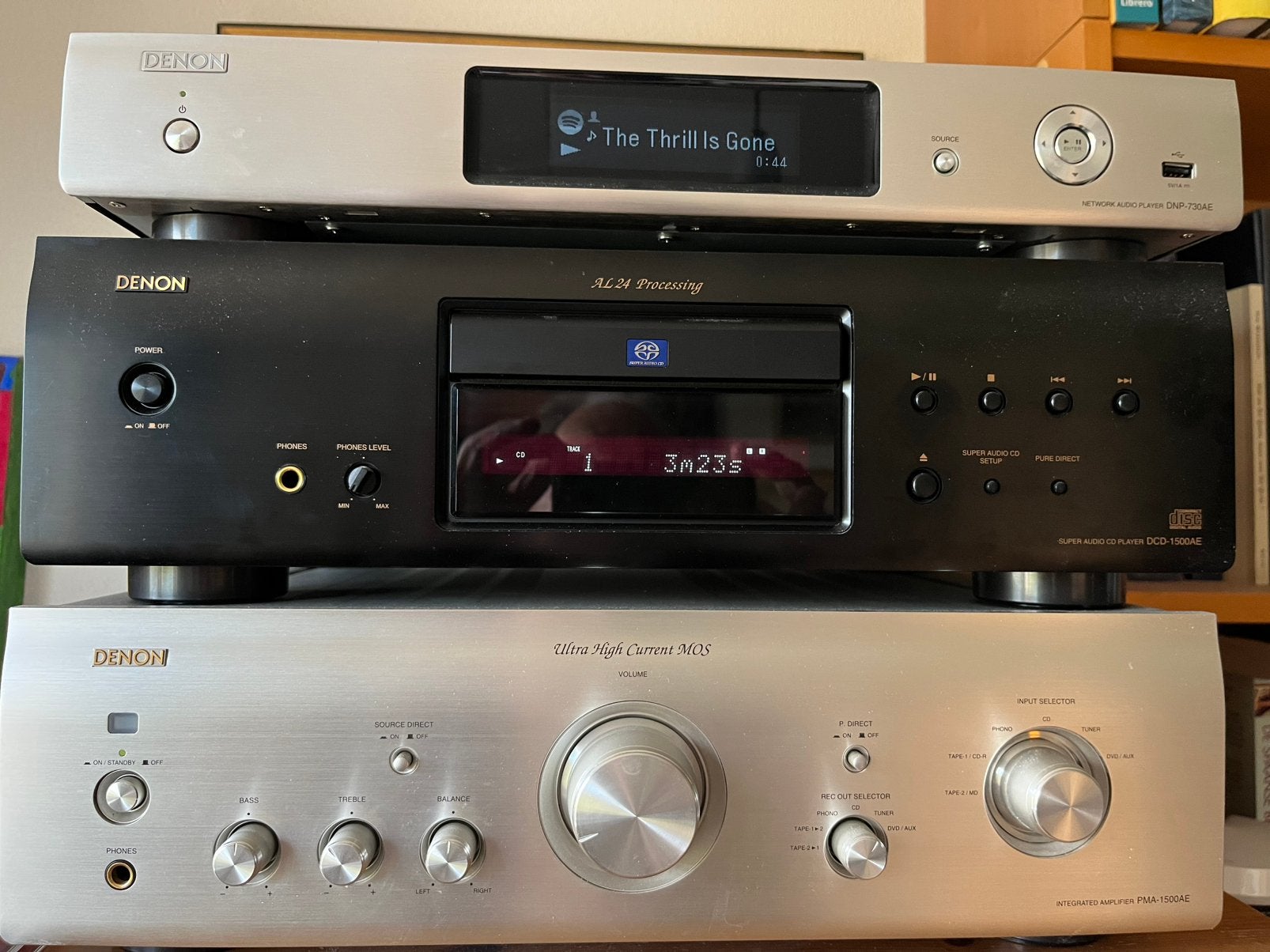 Denon DNP 730 AE netwerk streamer, Ophalen of Verzenden, Gebruikt, Denon