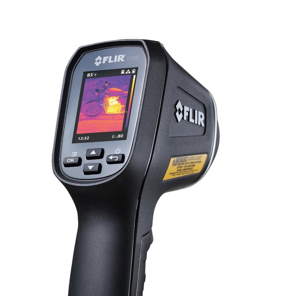 FLIR TG165 warmtebeeldcamera in koffer, Doe-het-zelf en Verbouw, Ophalen, Zo goed als nieuw, Temperatuur