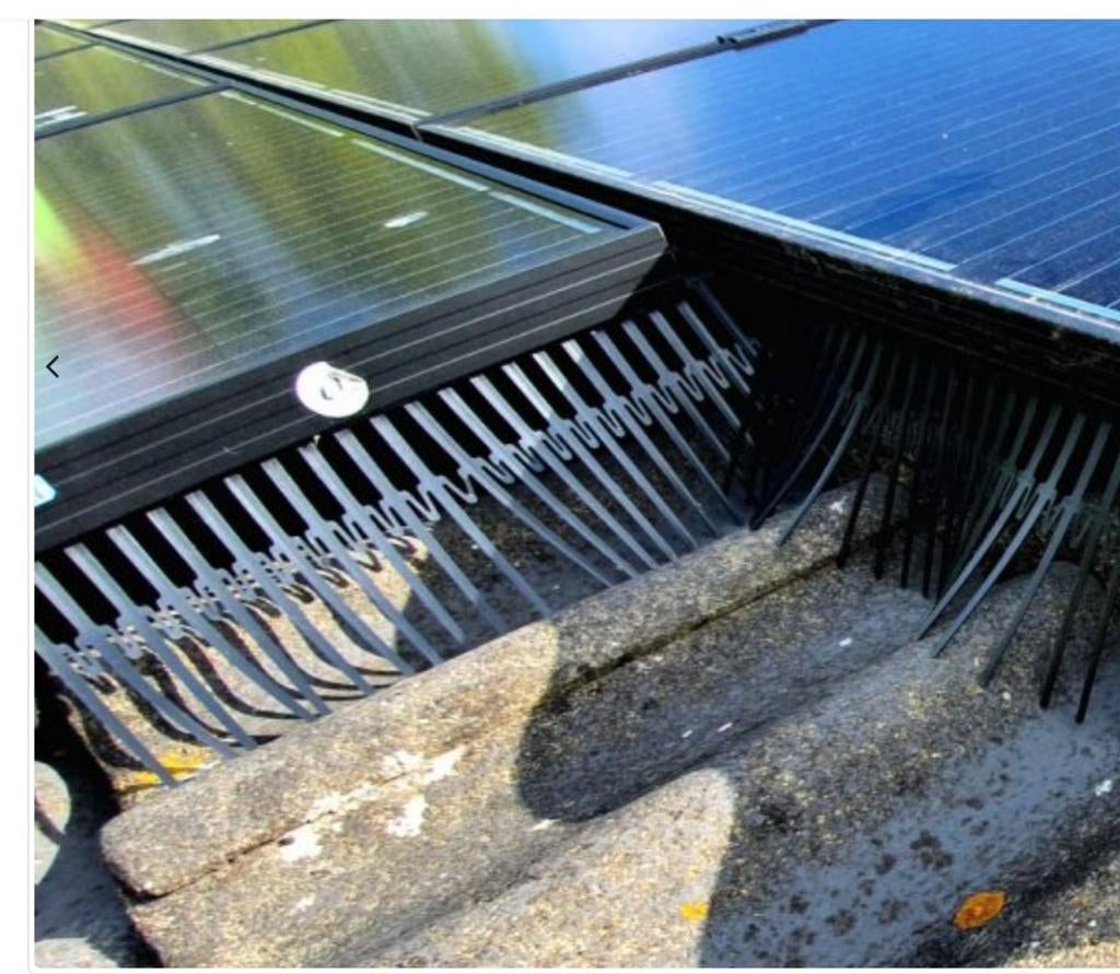 Vogelwering/Duivenpinnen voor hekwerk/schutting/zonnepanelen, Ophalen of Verzenden, Nieuw, Kunststof, Overige typen