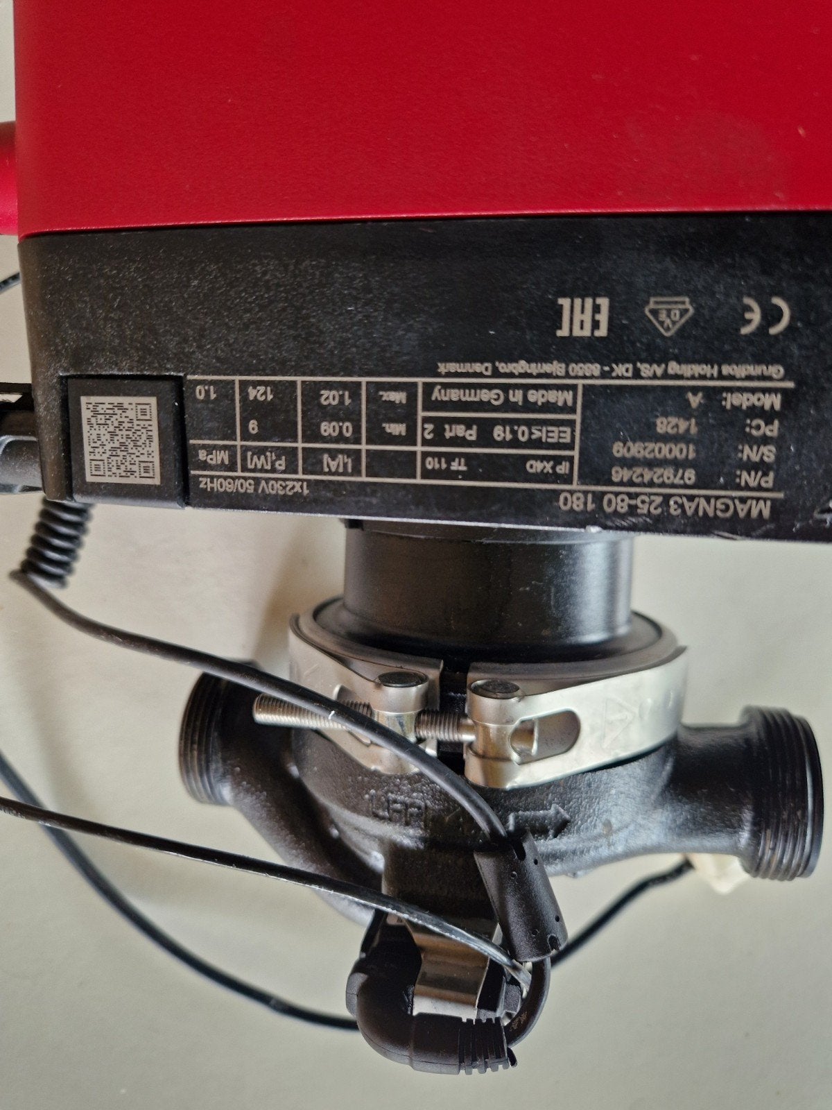 Grundfos MAGNA3 25-80 180 Circulatiepomp, Ophalen of Verzenden, Gebruikt, Elektrisch, Overige typen
