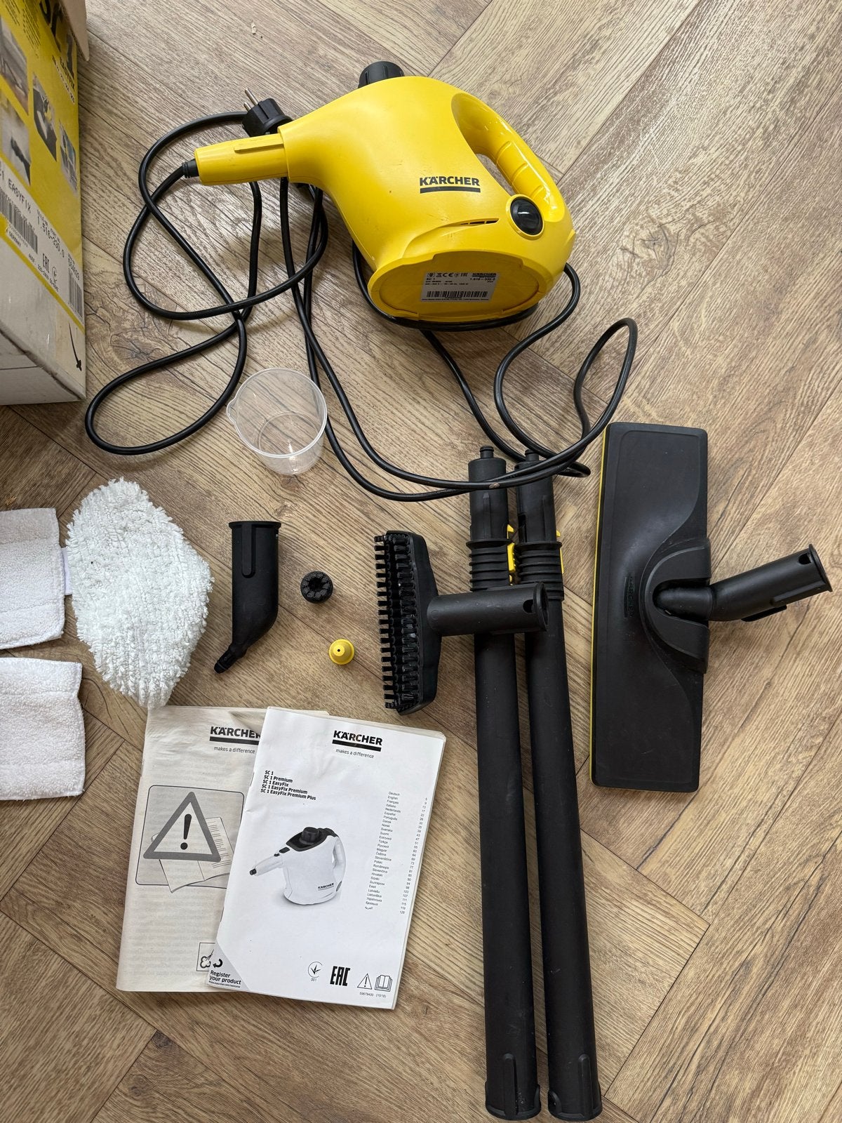 Kärcher SC 1 EasyFix Stoomreiniger - Zo goed als nieuw, Ophalen of Verzenden, Zo goed als nieuw, Stoomreiniger