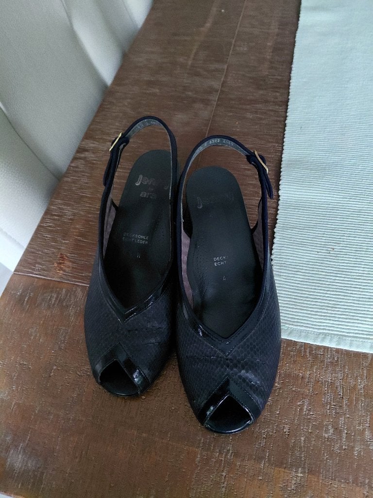 Schoenen, Ophalen, Zo goed als nieuw, Blauw, Pumps