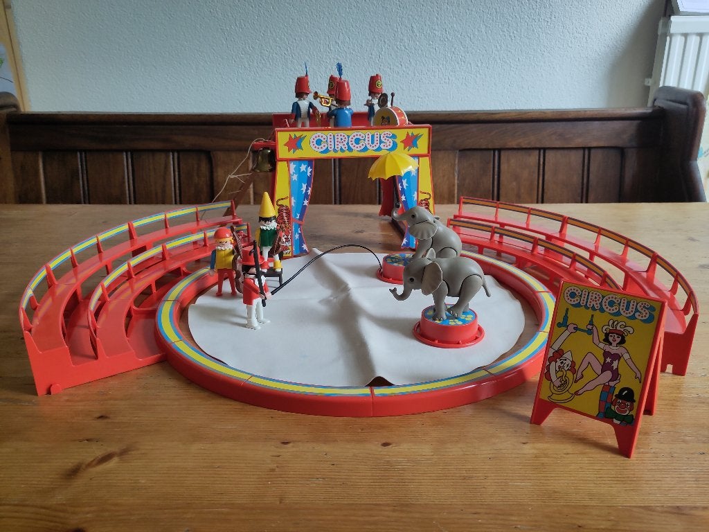Playmobil 3553 Circus, Gebruikt, Gebouw, Complete set, Ophalen of Verzenden