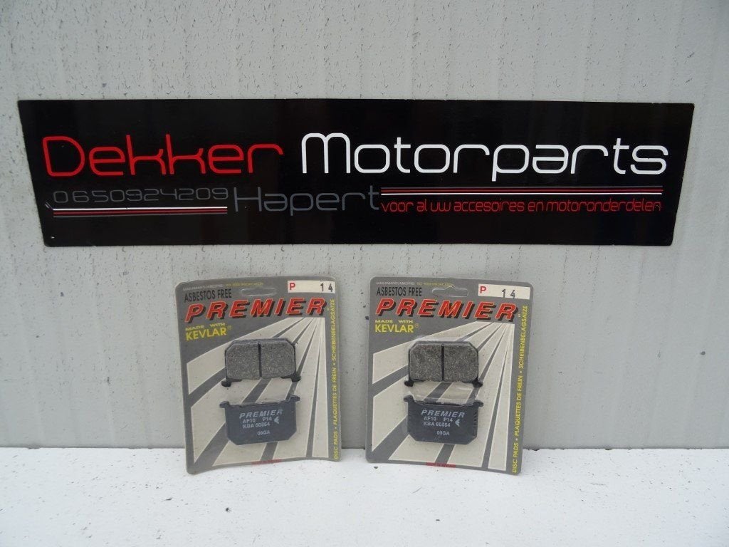 Premier remblokken Achterzijde Yamaha YZ80 YZ125 YZ250 YZ350, -, -, Nieuw, Ophalen of Verzenden