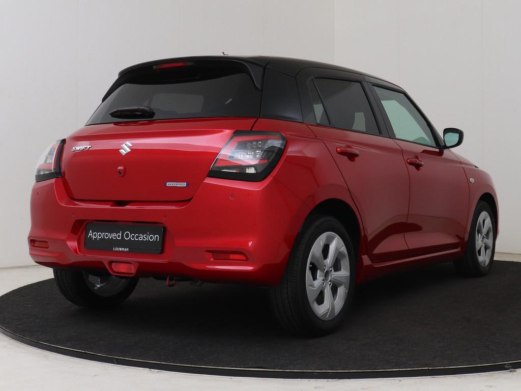 Suzuki Swift 1.2 Select Smart Hybrid | 16" Velgen | Stoelver, Auto's, 12 maanden, Stof, Zwart, 82 pk