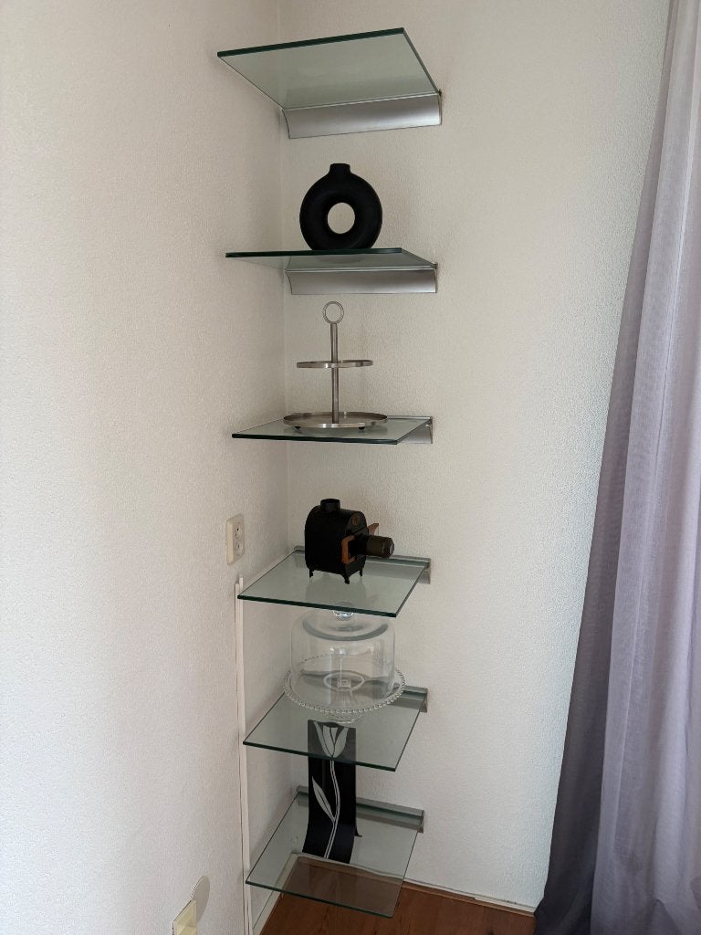 Glazen ophangsysteem, Ophalen, Gebruikt