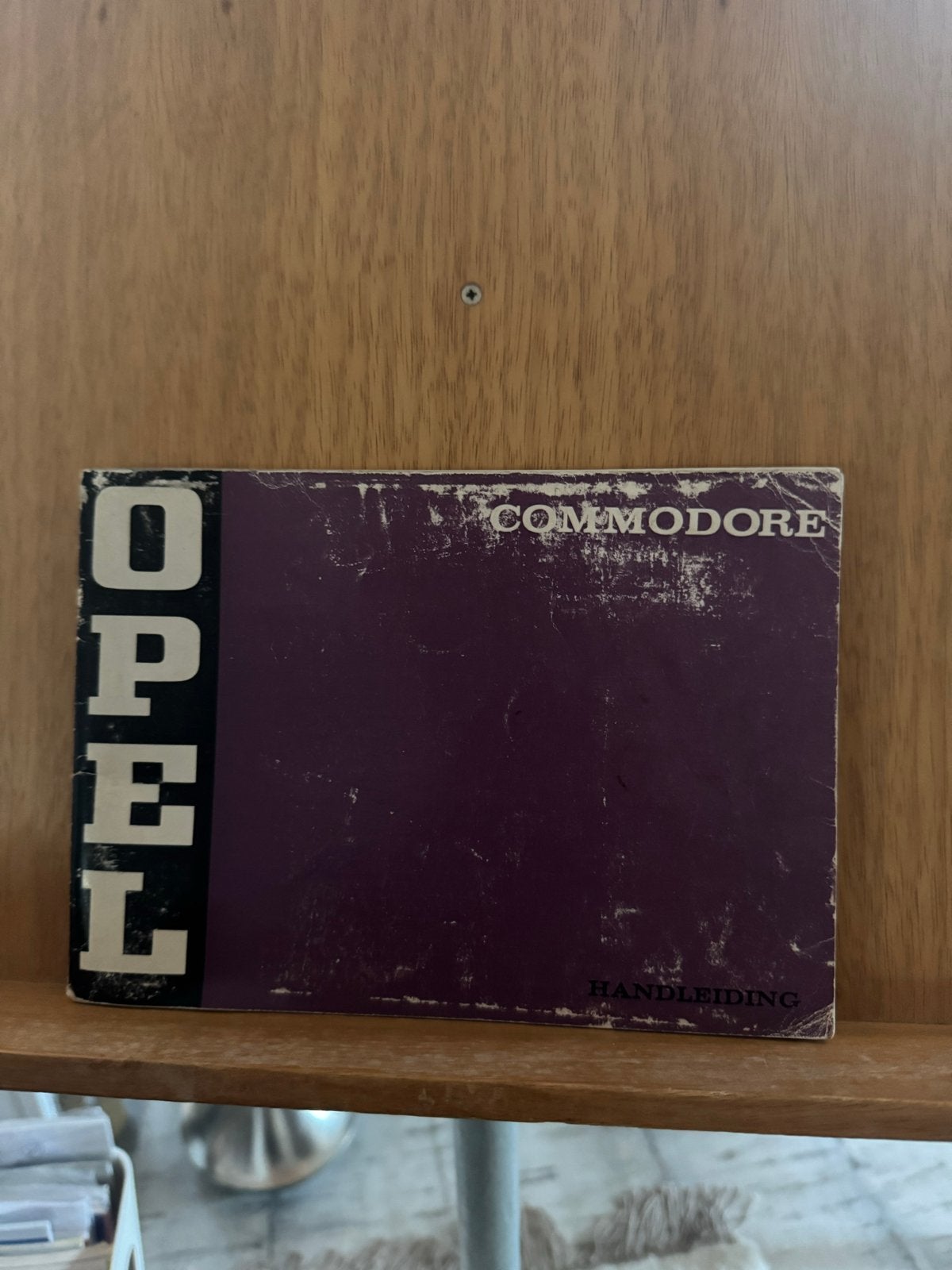Opel Commodore Handleiding - Zo goed als nieuw, Ophalen of Verzenden, Zo goed als nieuw, Opel