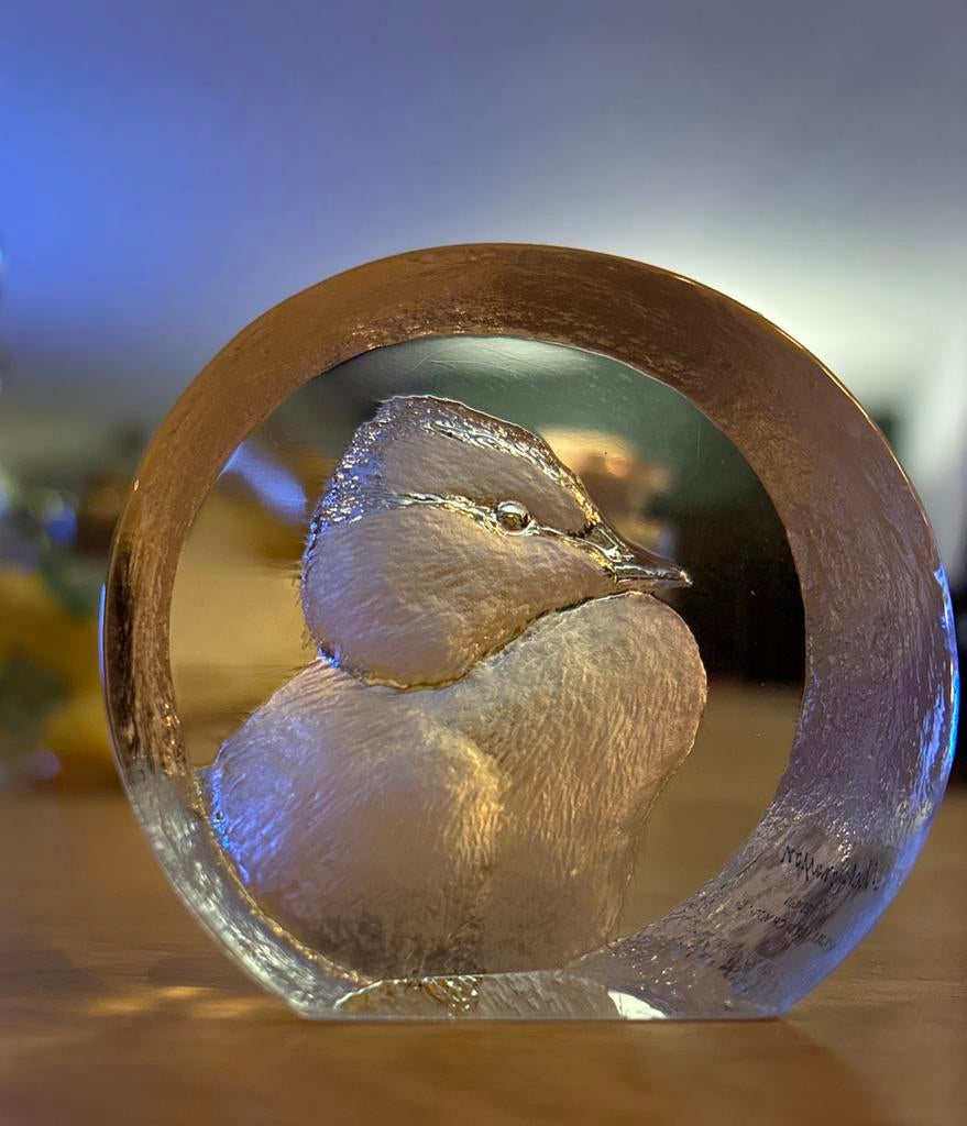 Målerås Zweden Kristal Kuiken, Antiek en Kunst, Ophalen of Verzenden