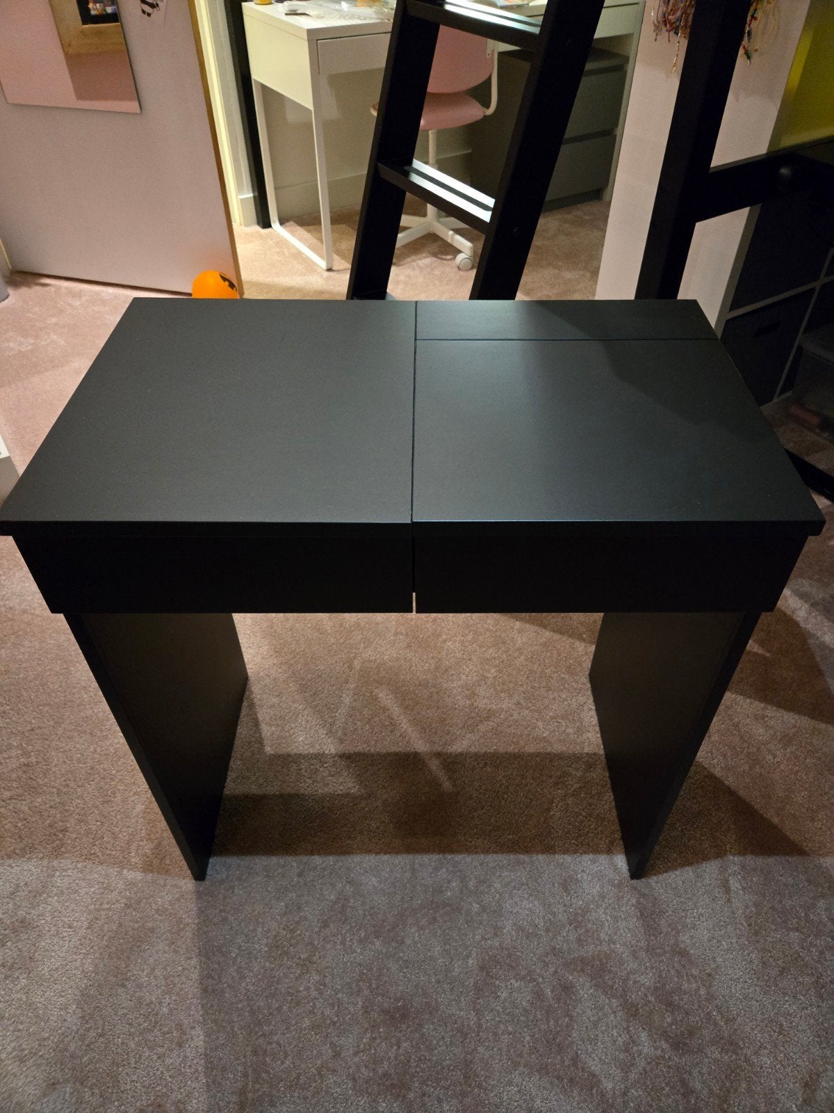Ikea Brimnes kaptafel zwart, Huis en Inrichting, Ophalen, 50 tot 100 cm, Minder dan 100 cm