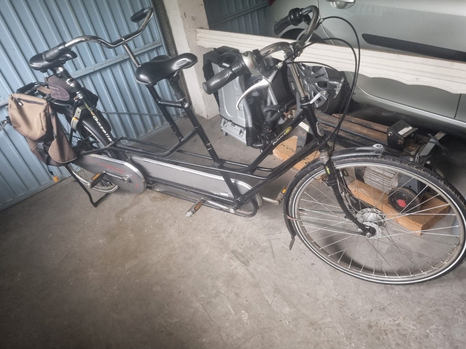 tandem, Minder dan 10 versnellingen, Gebruikt, Ophalen of Verzenden, 55 cm of meer