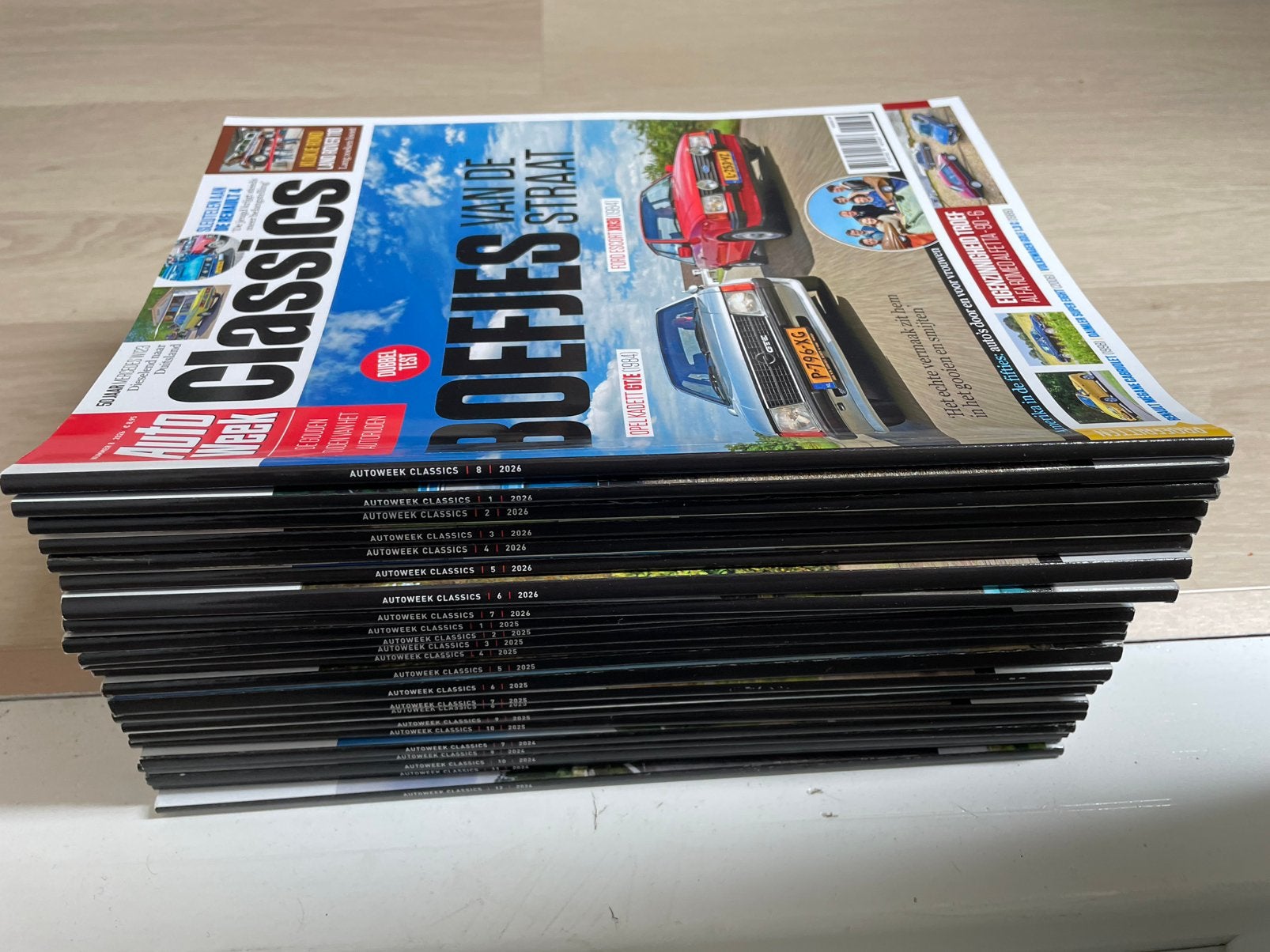 AutoWeek classics magazine 26 stuks 2024-2026, Ophalen of Verzenden, Zo goed als nieuw, Algemeen