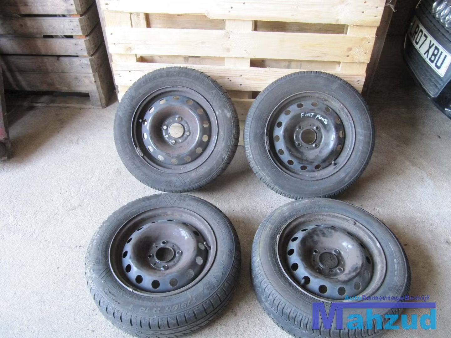 FIAT PUNTO VELGEN 175 65 14 INCH 4X98, Gebruikt, Stellantis Europe S.p.A., Ophalen of Verzenden, Info@stellantis.com