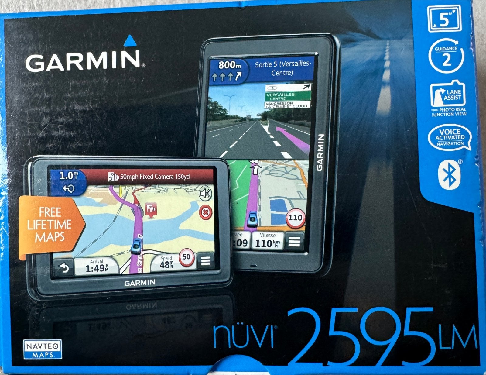 Garmin nüvi 2595LM Navigatie met levenslange updates, Auto diversen, Autonavigatie, Ophalen of Verzenden, Gebruikt
