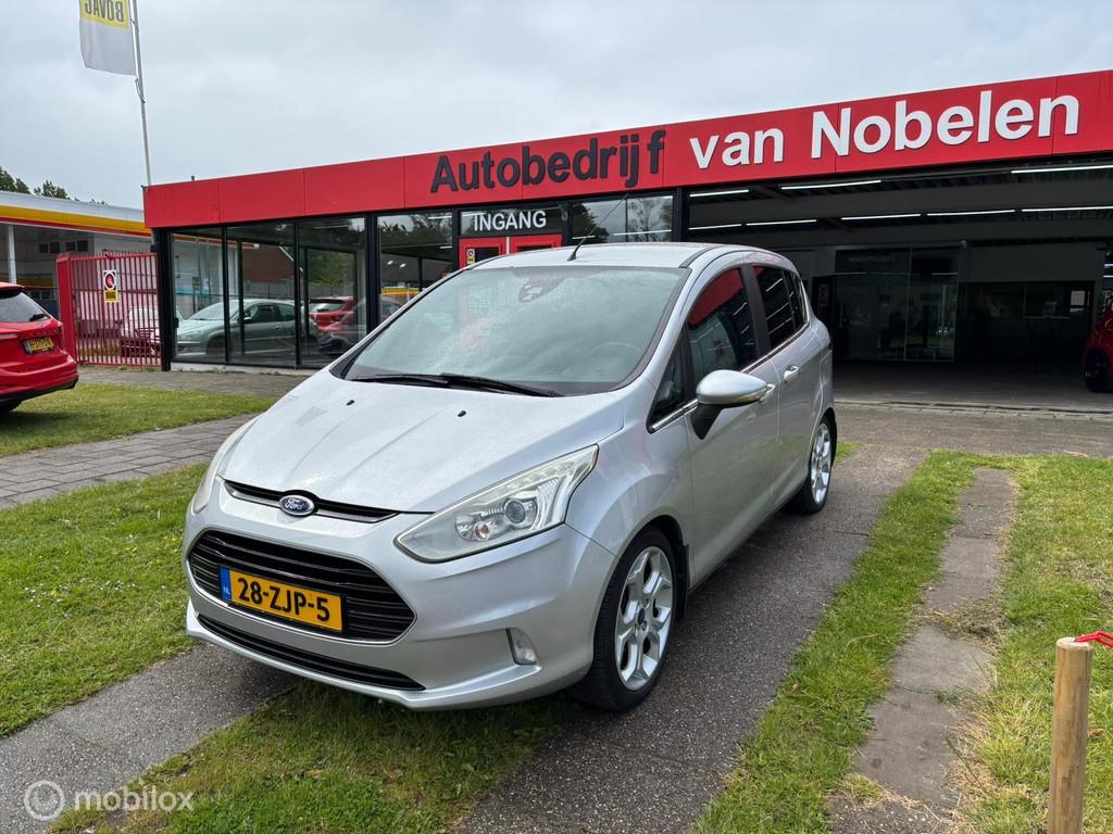 Ford B-Max 1.0 EcoBoost Titanium|STOELVER|TREKHAAK, Auto's, Voorwielaandrijving, Euro 5, 101 pk, Gebruikt