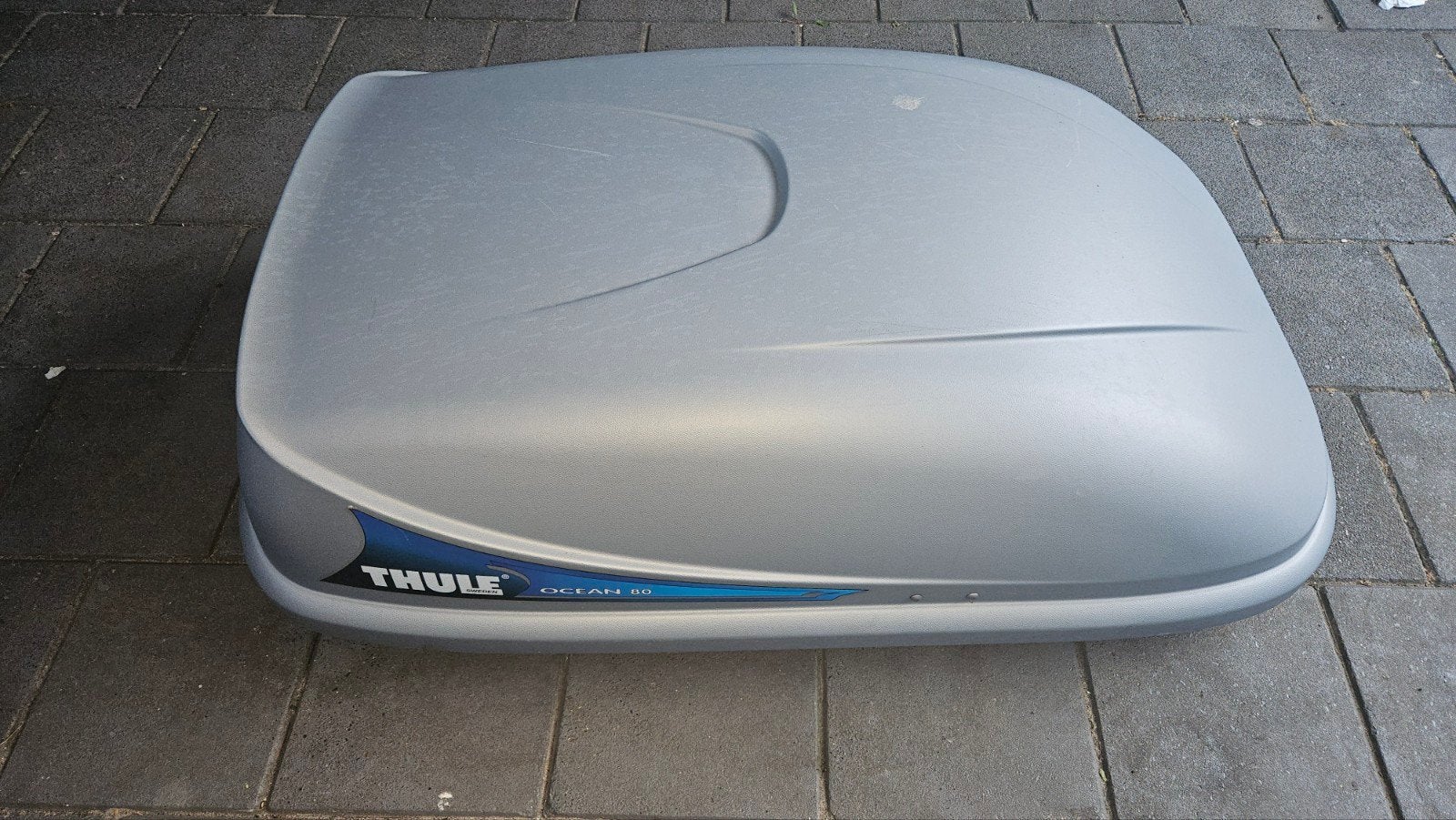 Thule Volkswagen Dakkoffer Ocean 50 met complete set dakdrag, Auto diversen, Dakkoffers, Ophalen, Zo goed als nieuw