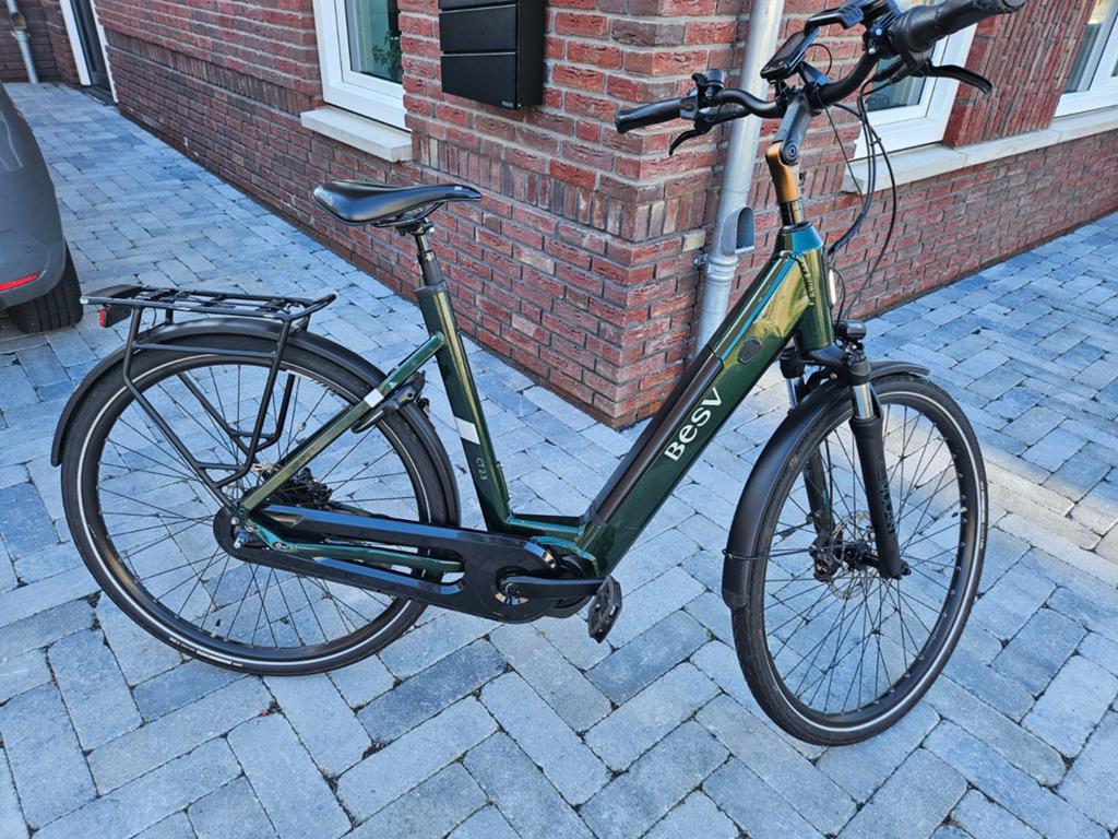BESV CT 2.3, 4000km. 2023. Shimano middenmotor., 53 tot 56 cm, Versnellingen, Zo goed als nieuw, Schijfrem