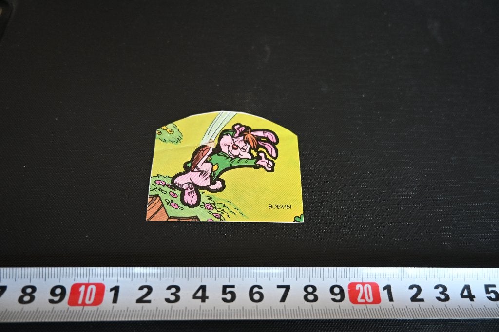 sticker strip konijn bobo boemsi raak frisdrank, Ophalen of Verzenden, Zo goed als nieuw