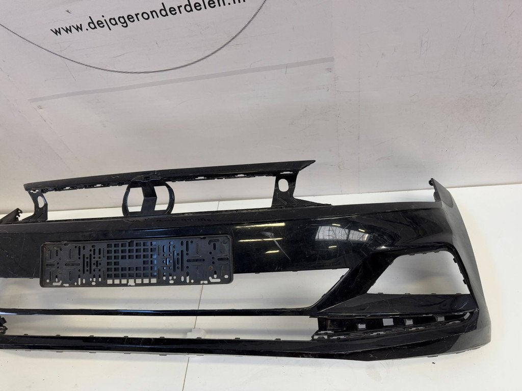 VW POLO 2G VOORBUMPER BUMPER 2G0807221 4PDC 2018-, Gebruikt, Ophalen of Verzenden, Bumper, Volkswagen