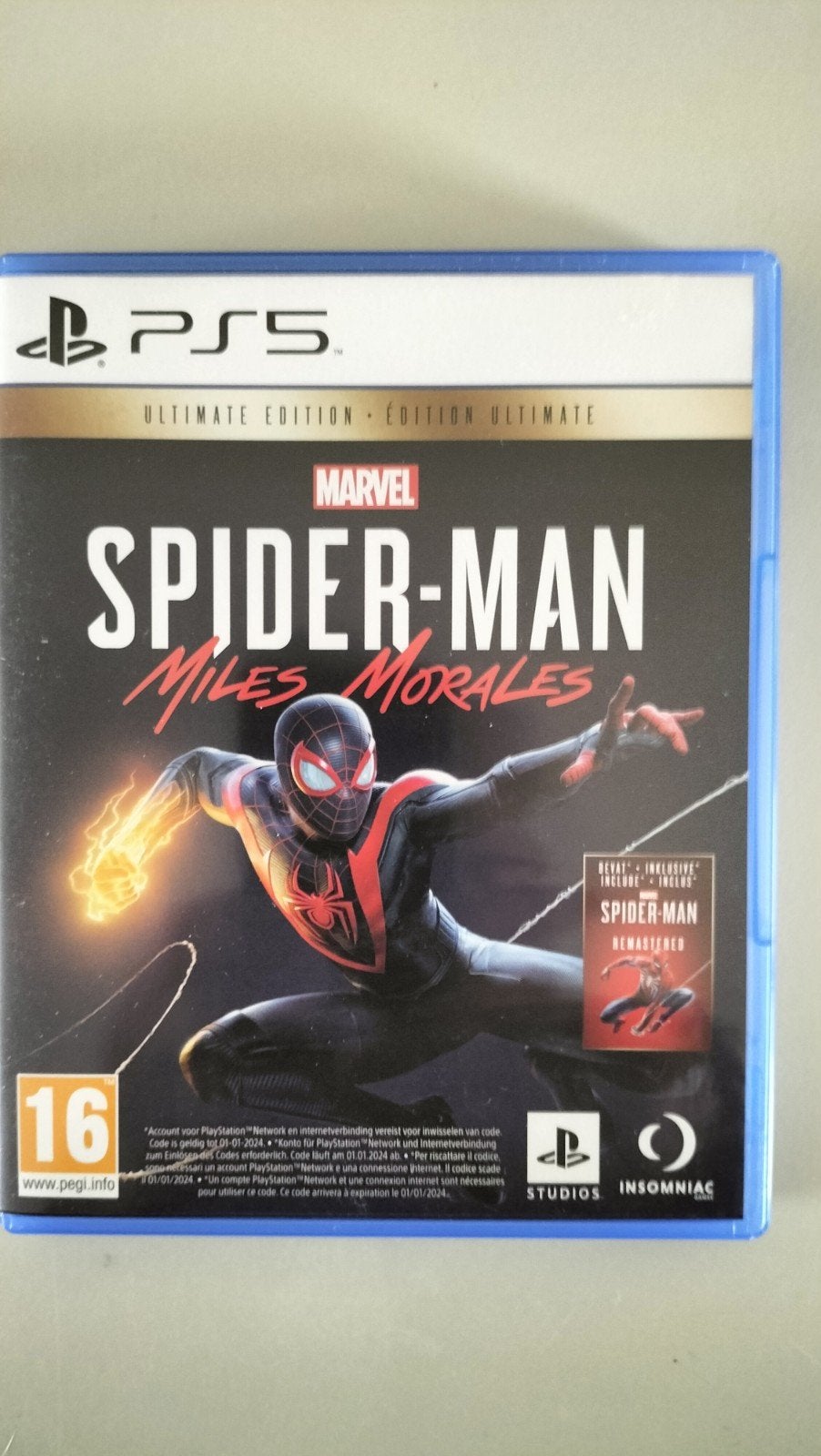 Marvel's Spider-Man: Miles Morales Ultimate Edition PS5, Ophalen of Verzenden
