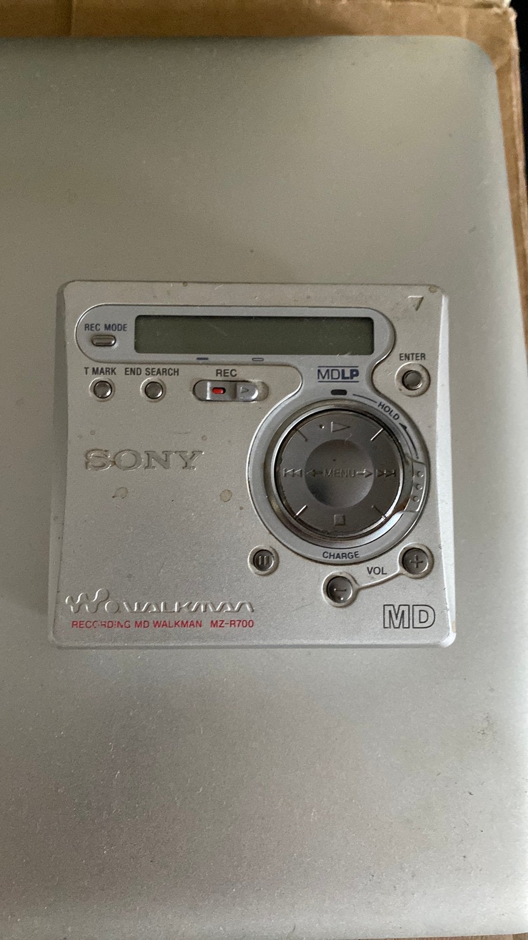 Sony MZ-R700 md walkman, Ophalen of Verzenden, Minidisc-recorder