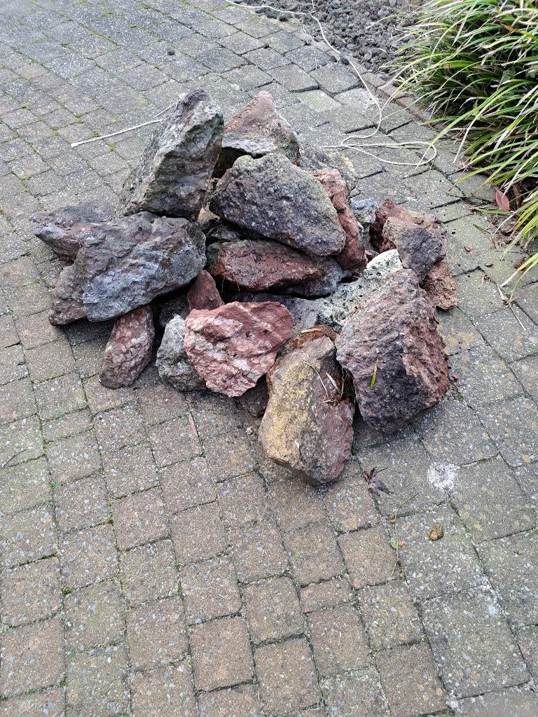 Gratis Stenen, Tuin en Terras, Ophalen, Gebruikt, Overige typen, Minder dan 5 m²