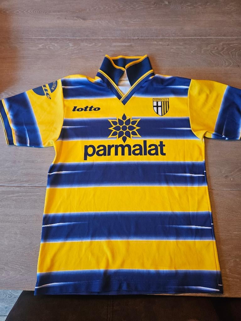 Voetbalshirt Parma uit gouden periode, Verzenden, Zo goed als nieuw, Buitenlandse clubs, Shirt