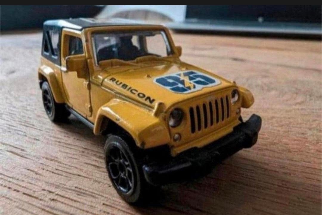 Jeep Wrangler Rubicon Majorette 2016 – 1:64, Ophalen of Verzenden, Gebruikt, Auto