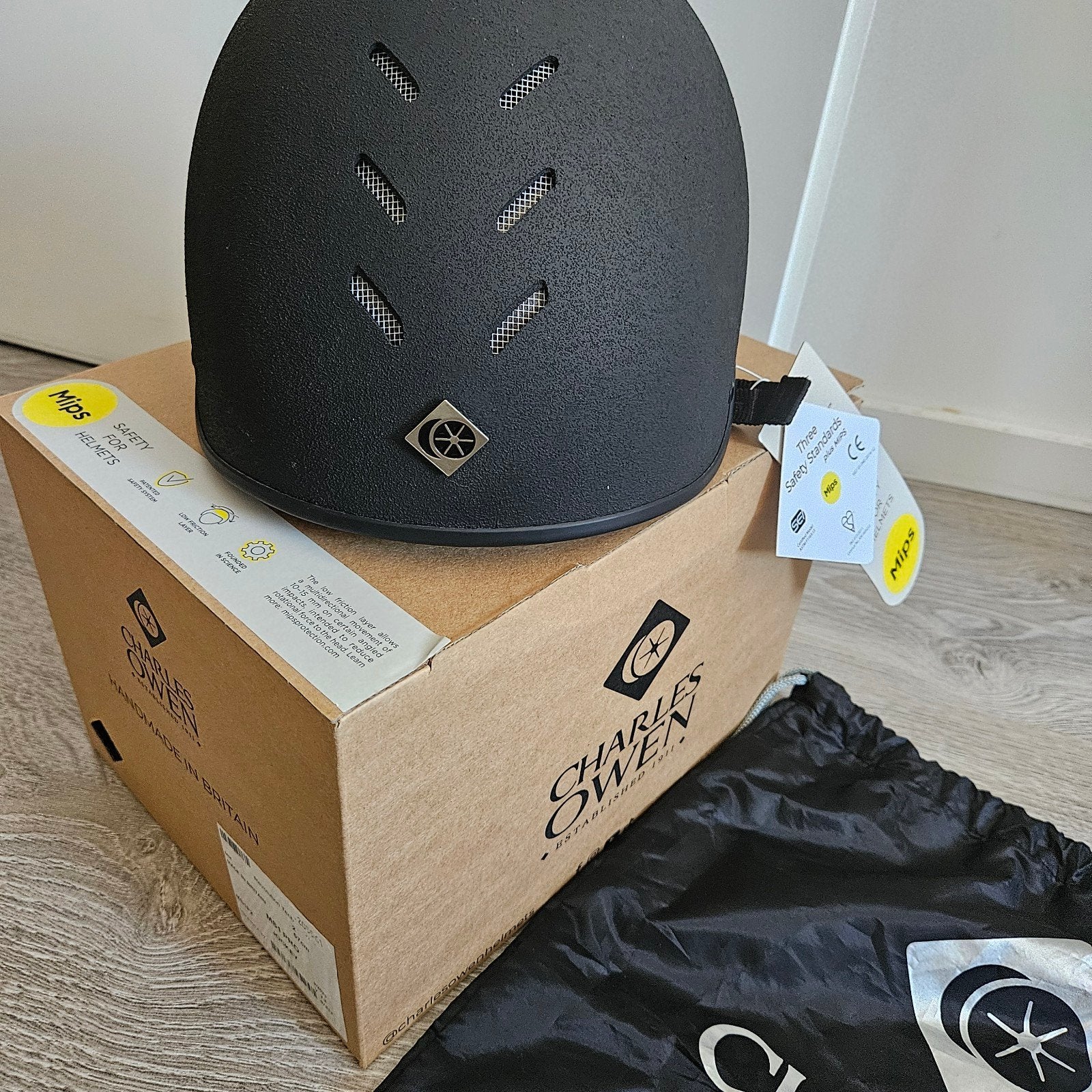 Charles Owen MS1 PRO jockey 57 cm Nieuw., Dieren en Toebehoren, Ophalen, Nieuw