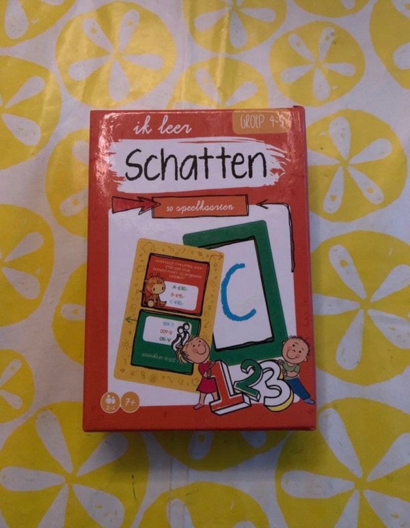 Ik leer Schatten: Groep 4-5, Ophalen of Verzenden, Zo goed als nieuw, Speelkaart(en)
