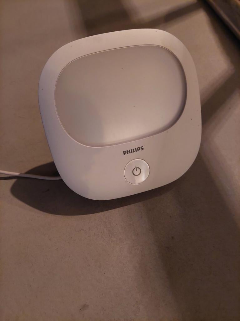 Philips blue light lamp/ energielamp, Ophalen, Gebruikt, Detector, Sensor of Melder, Rook