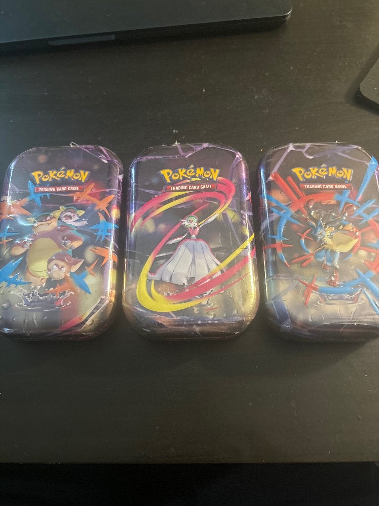 Mega evolutions mini tin, Ophalen of Verzenden, Nieuw, Boosterbox