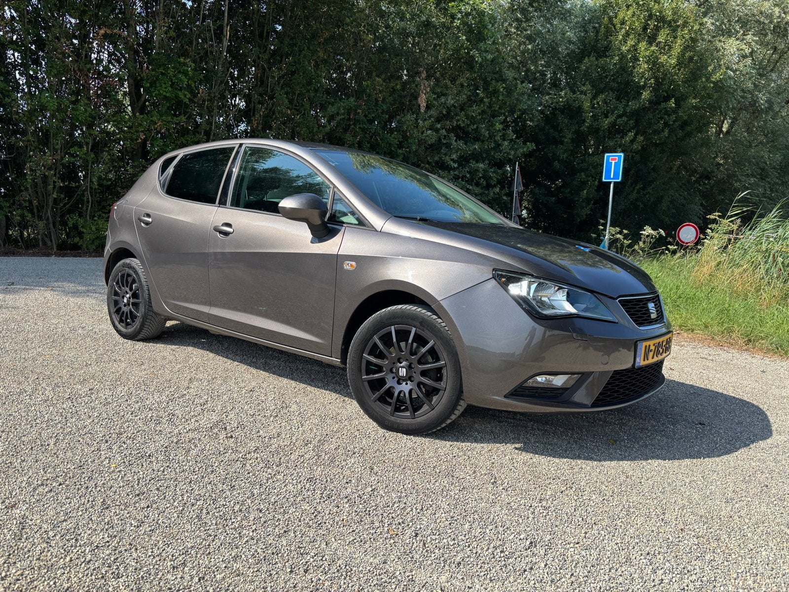 Seat Ibiza 1.4 63KW 5DRS 2015 Grijs, Auto's, Voorwielaandrijving, 40 €/maand, 4 cilinders, Ibiza