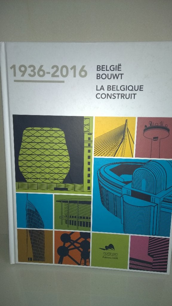 Belgie bouwt -1936-2016, Ophalen of Verzenden, Zo goed als nieuw, Bouwkunde