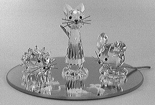 Swarovski Starters set incl doos & spiegel, Ophalen of Verzenden, Nieuw, Figuurtje