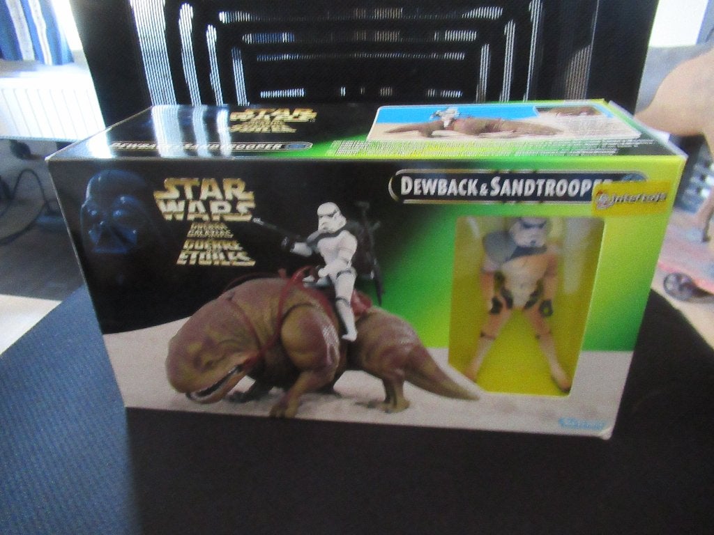 Star Wars potf2 DEWBACK & SANDTROOPER in doos, Verzamelen, Ophalen of Verzenden, Nieuw, Actiefiguurtje