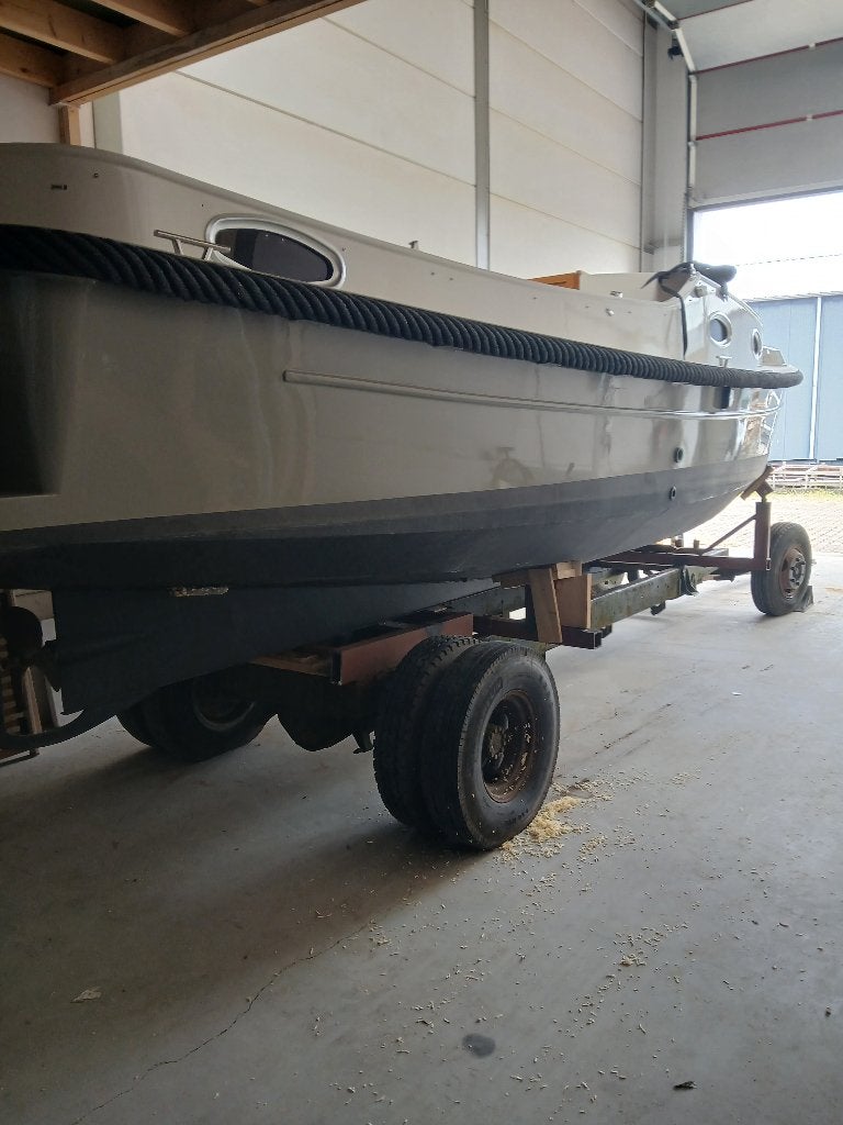 Boot bok stalling trailer, Ophalen, Gebruikt