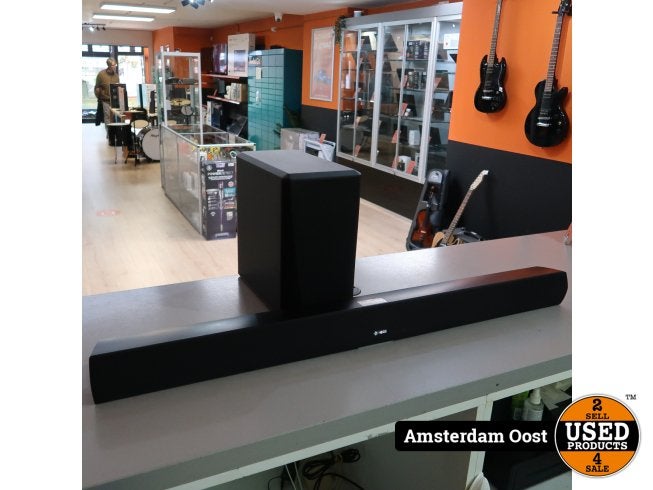 Denon HEOS HomeCinema Sounbar + Sub | in Redelijke Staat, Denon, Zo goed als nieuw, Support@denon.com, 1-1-1, Shin-Yokohama
Kohoku-ku, Yokohama 222-0033
Japan