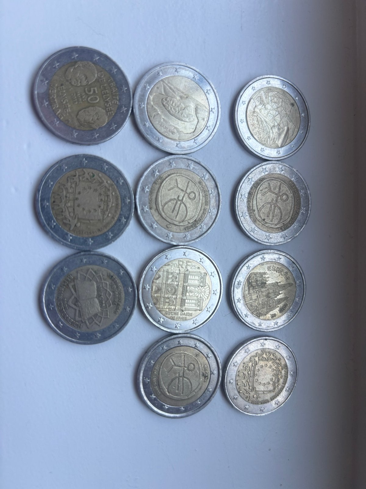 Diverse 2 euro herdenkingsmunten te ruil, Postzegels en Munten, Ophalen, Overige landen, 2 euro, Losse munt